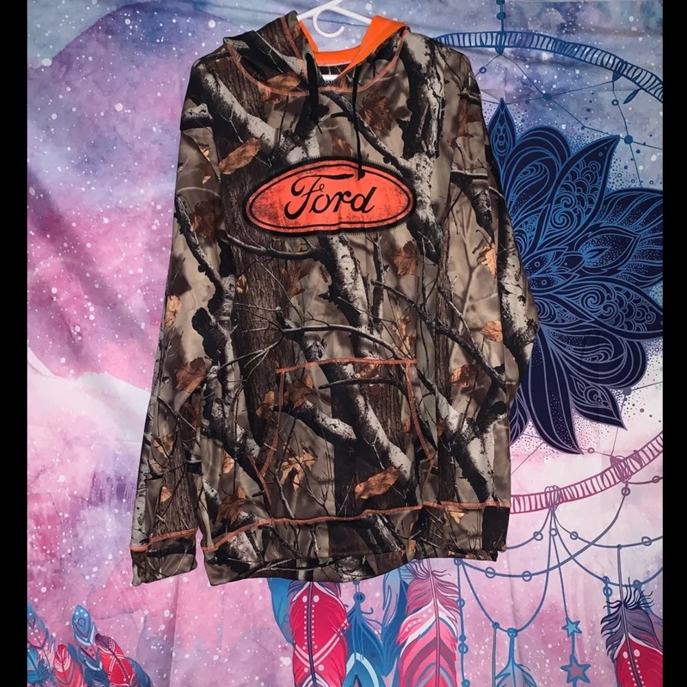 Legendary white tails ford hoodie